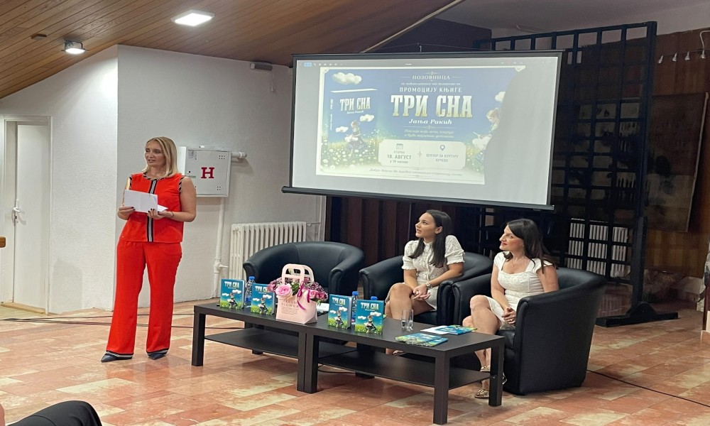 "Tri sna"- pesnički prvenac mlade Janje Rakić